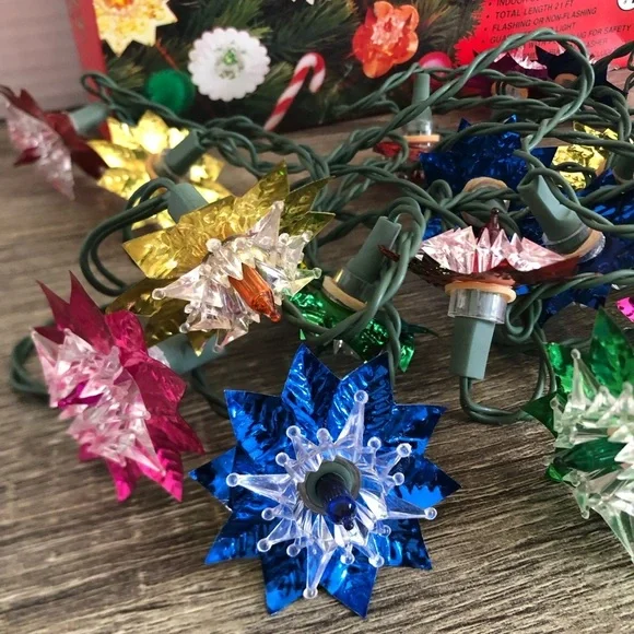 Vtg Multicoloured String Lights - Picture 6 of 13